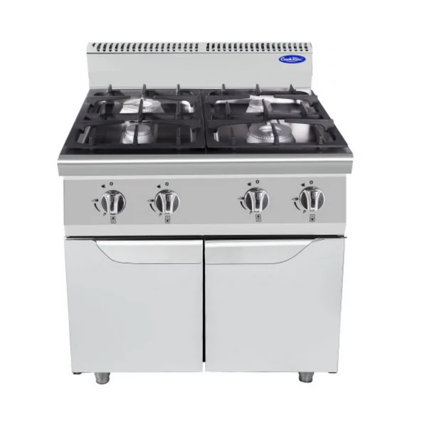 Gas Stove With Oven -70cm -4 Burners