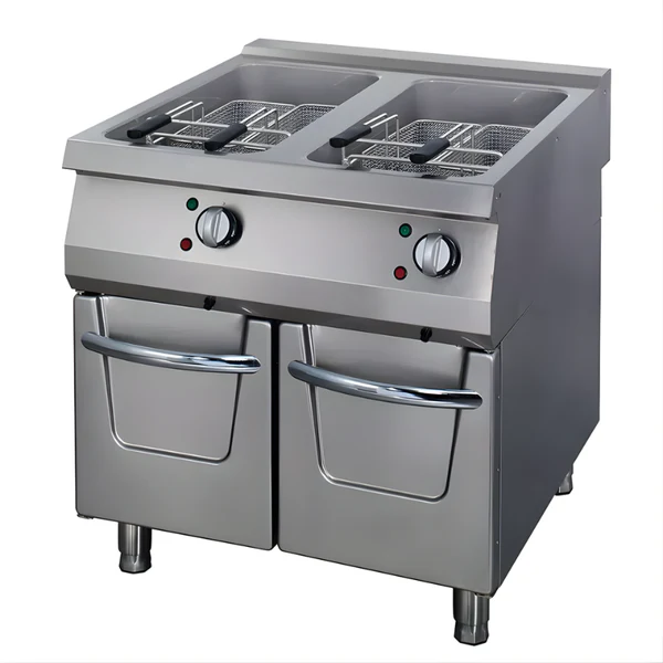 Double Well Electric Fryer