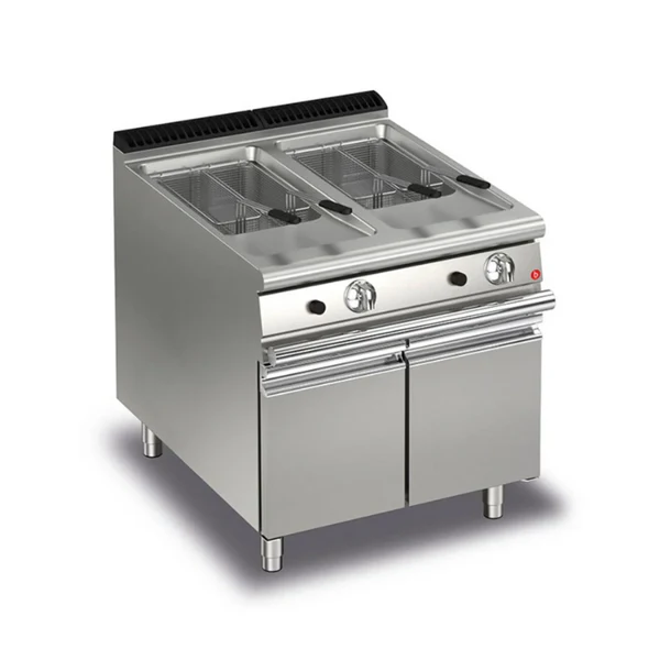 Gas Double Well Deep Fat Fryer