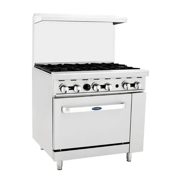 6 Burner 36" Range with Standard Oven