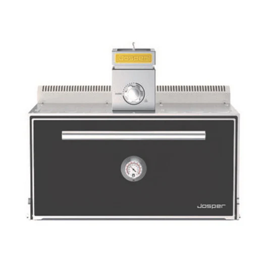 Hjx-Pro-L175-In Charcoal Oven Inox Door