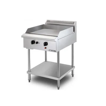 S/S Gas griddle freestanding with 2 burner(GG2BFS)