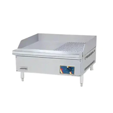 S/S table top electrical griddle half-ribbed(EG5250-12R)