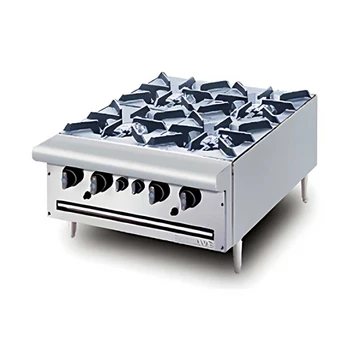 S/S 4 open burner table top(OB4)