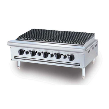 S/S Charcoal broiler table top-5 burners(CB5B)