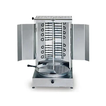 S/S electrical kebab machine 2 burner(KM2H)