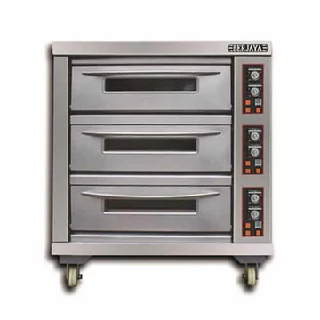 S/S Electrical Oven-3 Decks with 6 pans