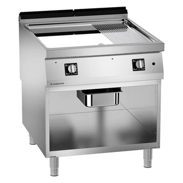 Gas Griddle Ribbed/Smooth Chromium Plate On Cabinet(1N1FT6G)