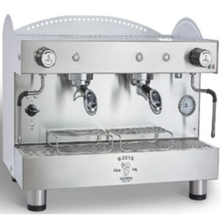 Push Button 2 Group Espresso Machine with Gas