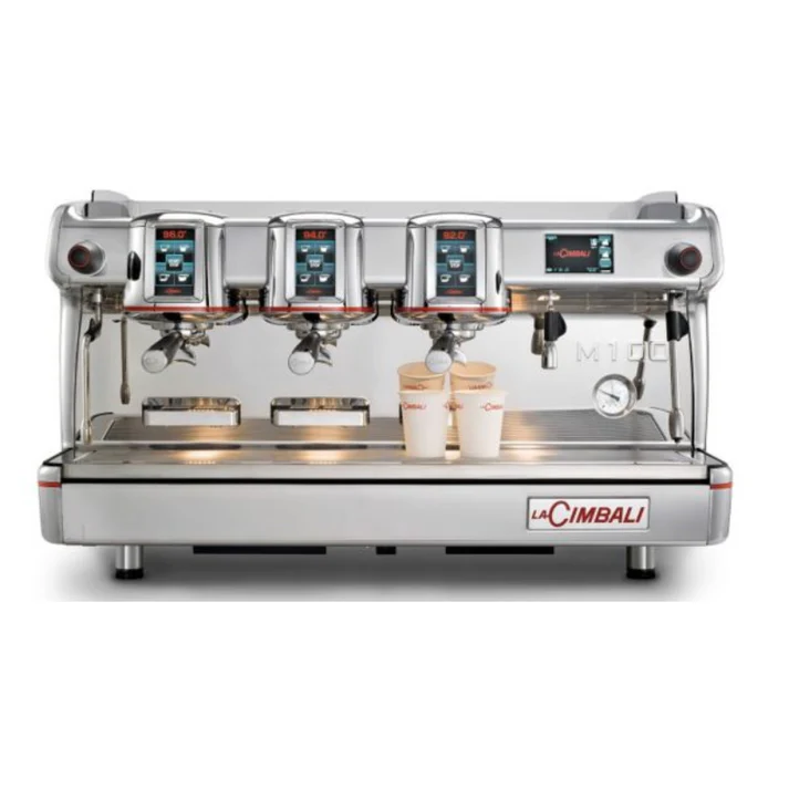 3 Group Espresso Coffee Machine3 Tall Cup TS (B-W)