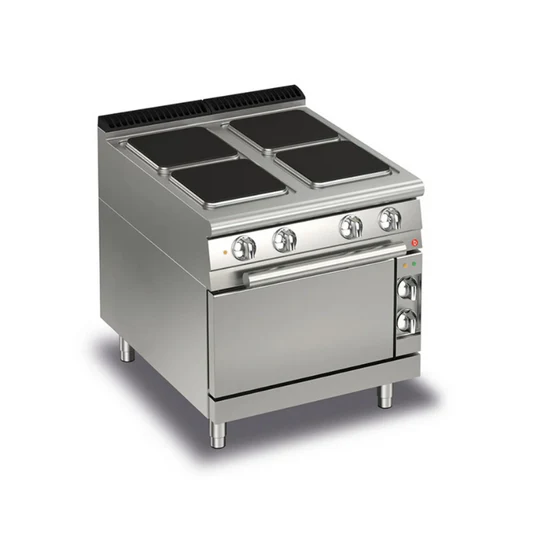 Electric 4 Square Hotplate With Oven(90PCF/E801)