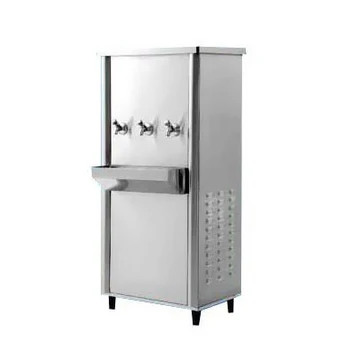 Stainless Steel Water Cooler With 3 Taps
