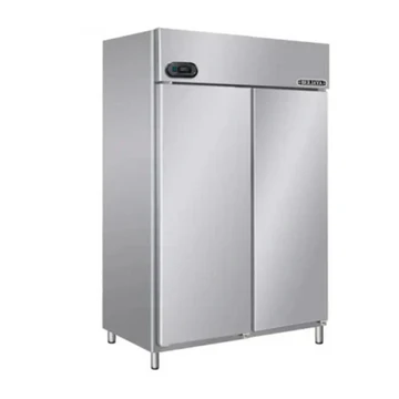 S/S Upright Double Door(magnetic)Freezer w/ Blower System(2 full door)