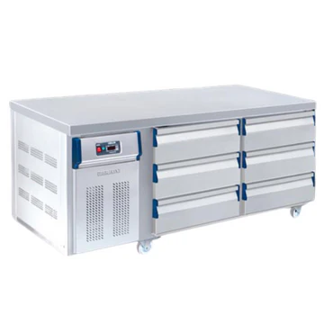 S/S 6 Drawer Counter Chiller-3 Deck Digital(BS6DRC6/3)