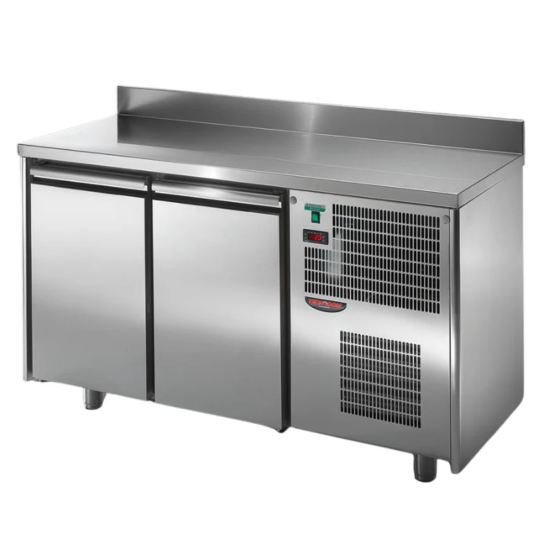 Tavolo TN2-S/S Double Door Chiller With Backsplash
