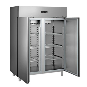 Refrigerator 0°C ÷ +10°C Gn 2/1 Anti-Fingerprint Steel(EF15T)