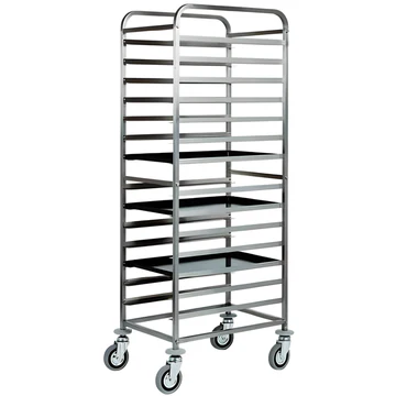 S/S TRAY TROLLEY D096