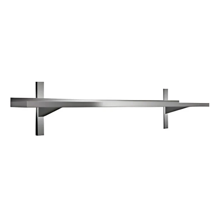 Stainless steel AISI304 wall shelf, 120 cm(ARP1204)