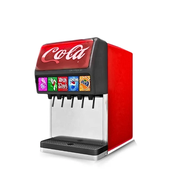 5 Flavors Beverage Fountain Soda Cola Machine