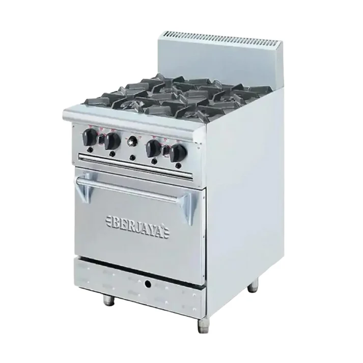 S/S deluxe range oven with 4 burner (4+1)(DRO4L)