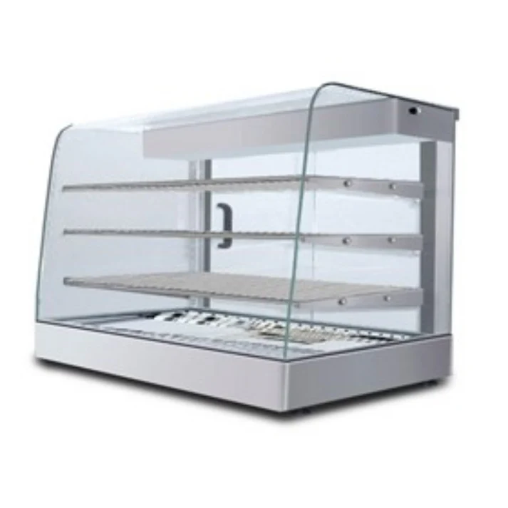 Full view glass electrical food warmer with 3 shelves(pie warmer)(FW5G)
