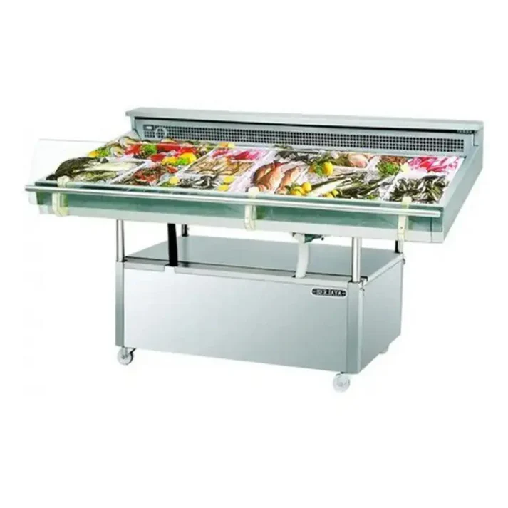 S/S Fish Display Chiller 8 Shelves(FDC8)