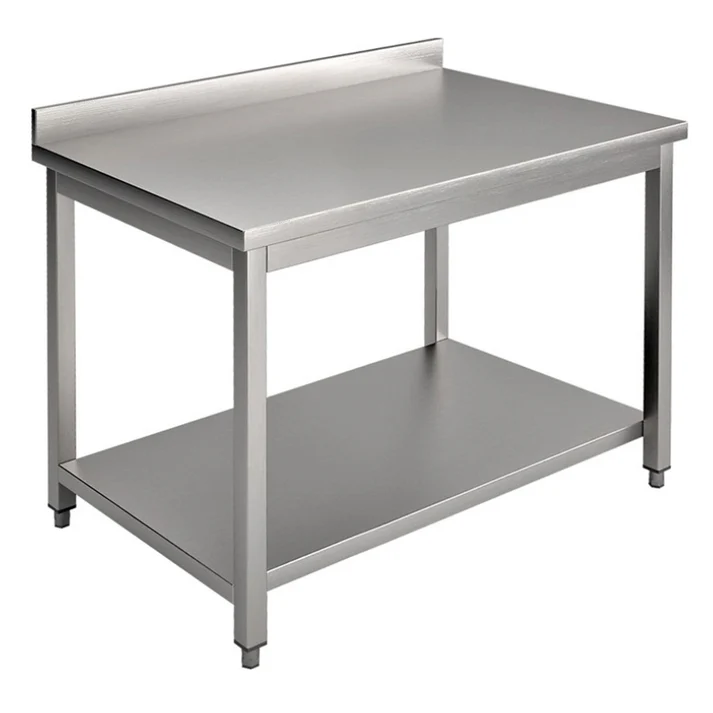 Table With Rear Splashback 140 Cm(E14TA)