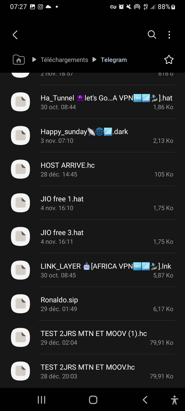 Télécharger le fichier VPN