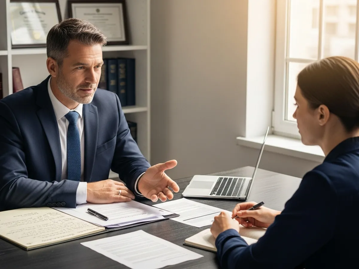 Consultation with a criminal lawyer in Delhi, discussing legal representation for your case.