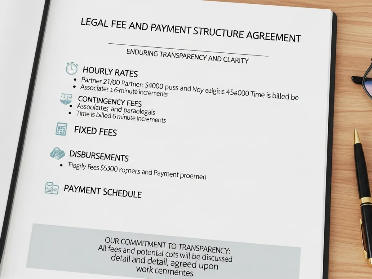Understanding the legal fee and payment structure agreement with your civil advocate in Delhi.