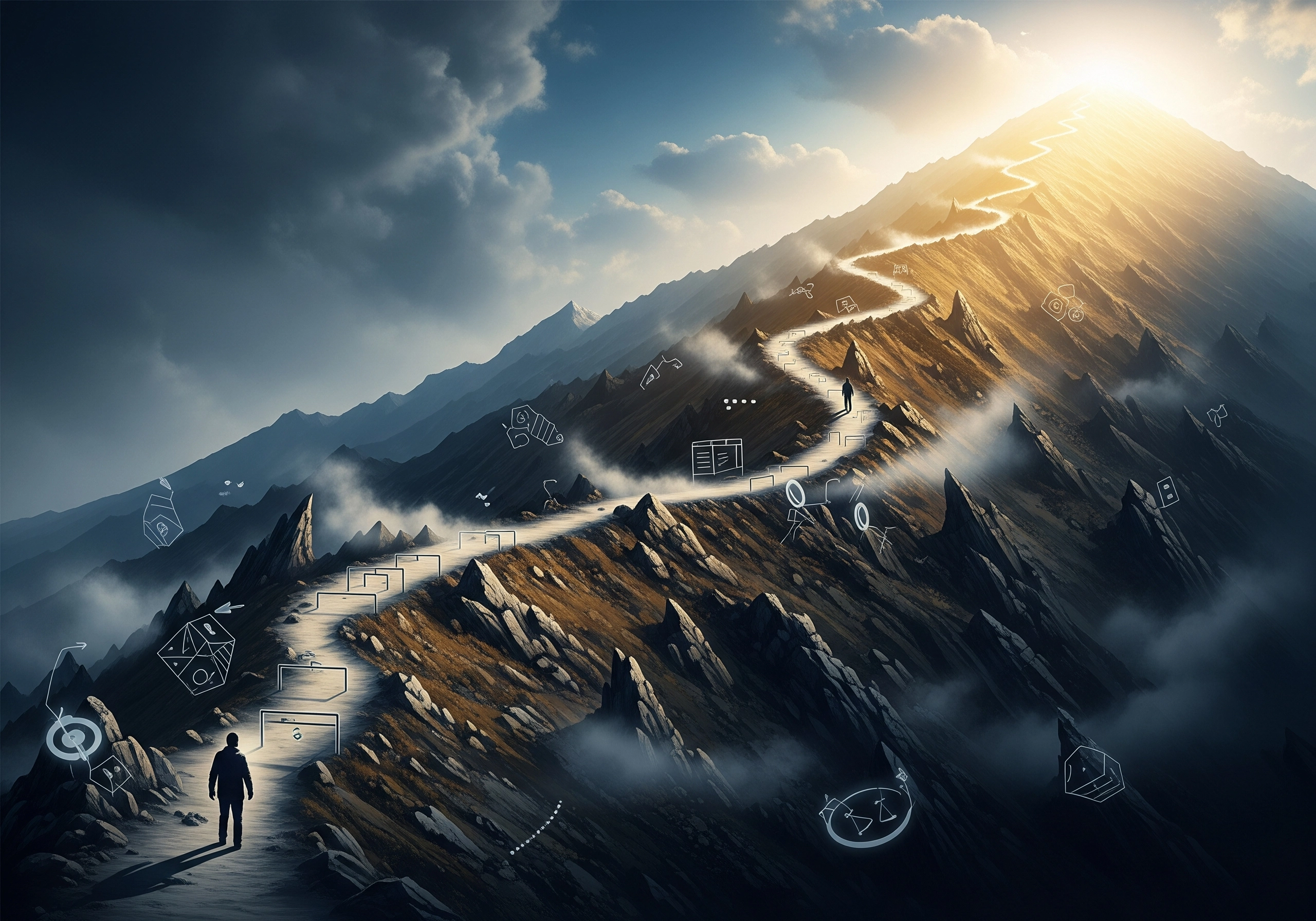 Mountain path symbolizing the journey to find a supreme court criminal lawyer.