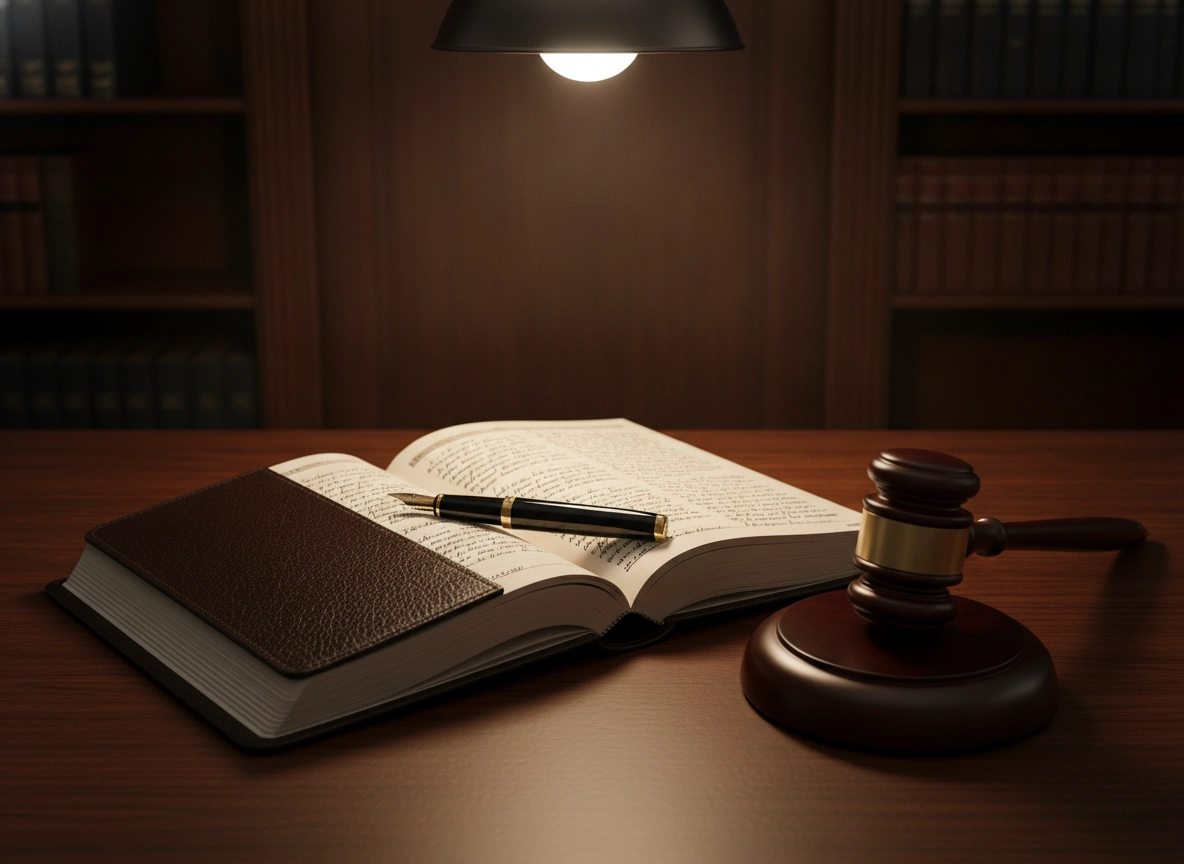 Gavel and book for filing an SLP in the Supreme Court of India from Delhi High Court.