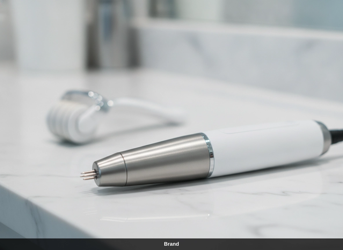 Dermapen Behandlung und Roller für effektiven Kollagenaufbau und ein verfeinertes Hautbild.