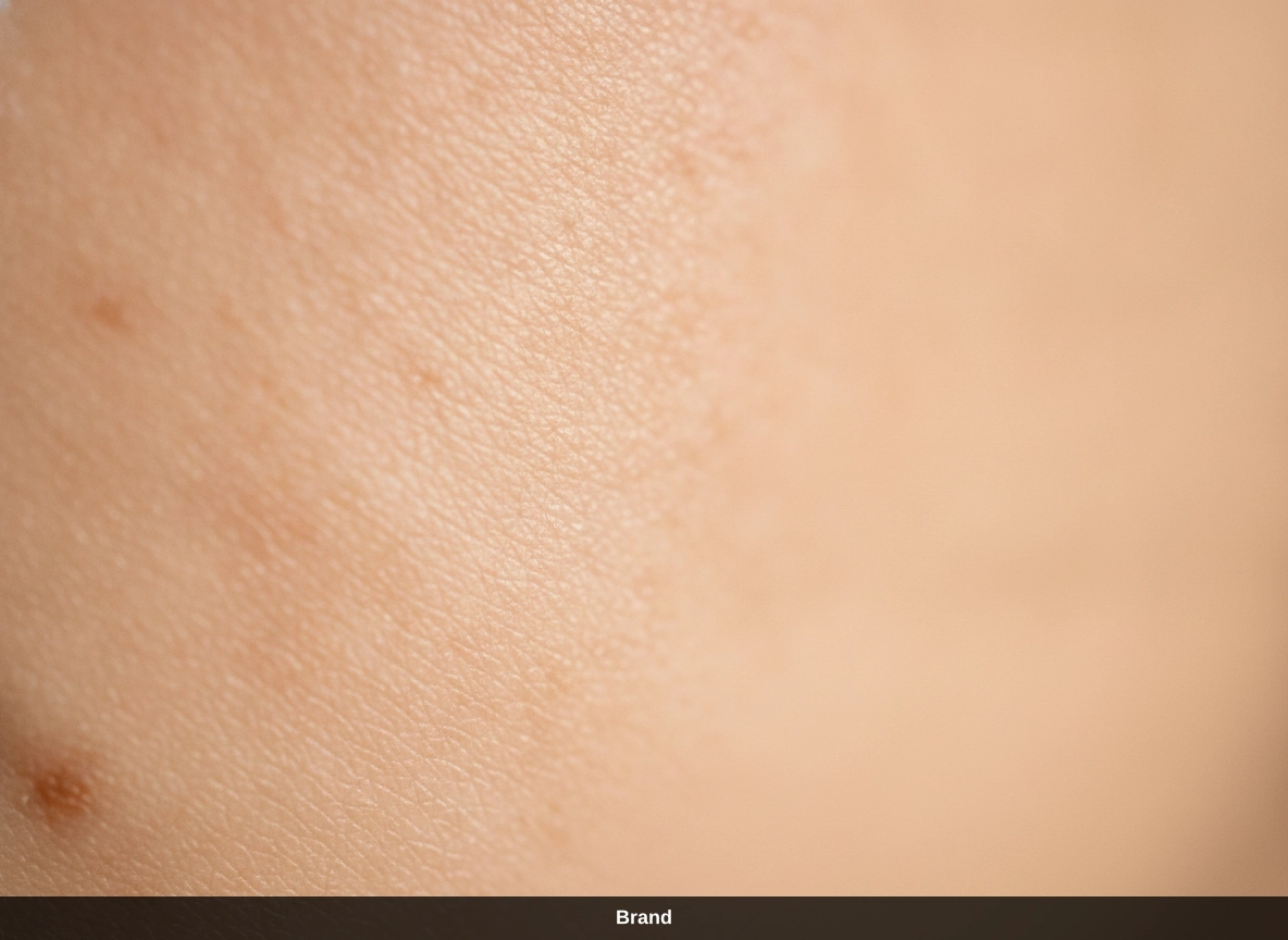 Nahaufnahme menschlicher Haut, die durch Microneedling in Wien verfeinert wird.