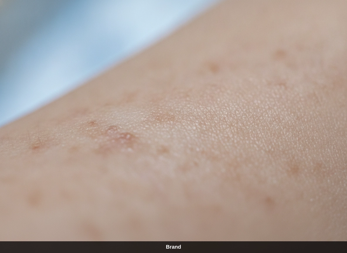 Nahaufnahme unebener Haut; Microneedling hilft Aknenarben glätten und das Hautbild verbessern.