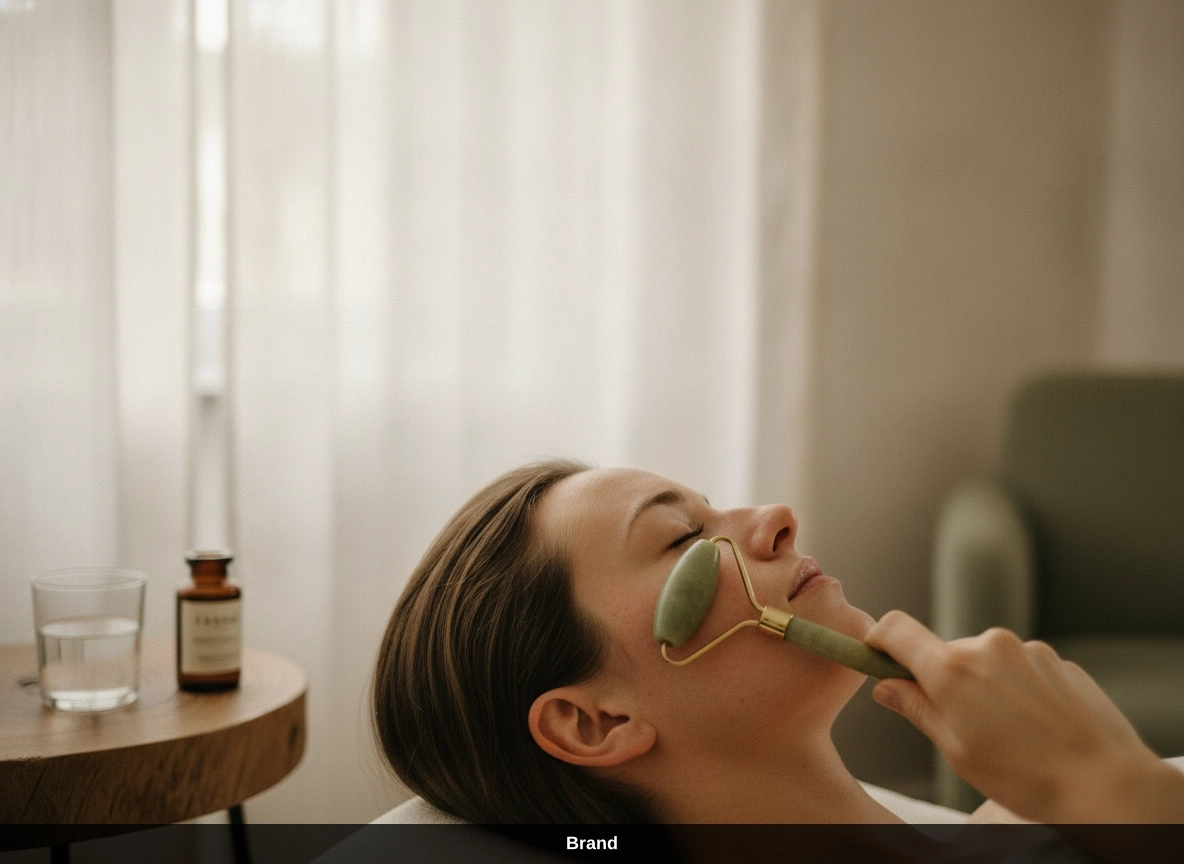 Hautbild verbessern in Wien: Entspannende Gesichtspflege nach einer Microneedling Behandlung.