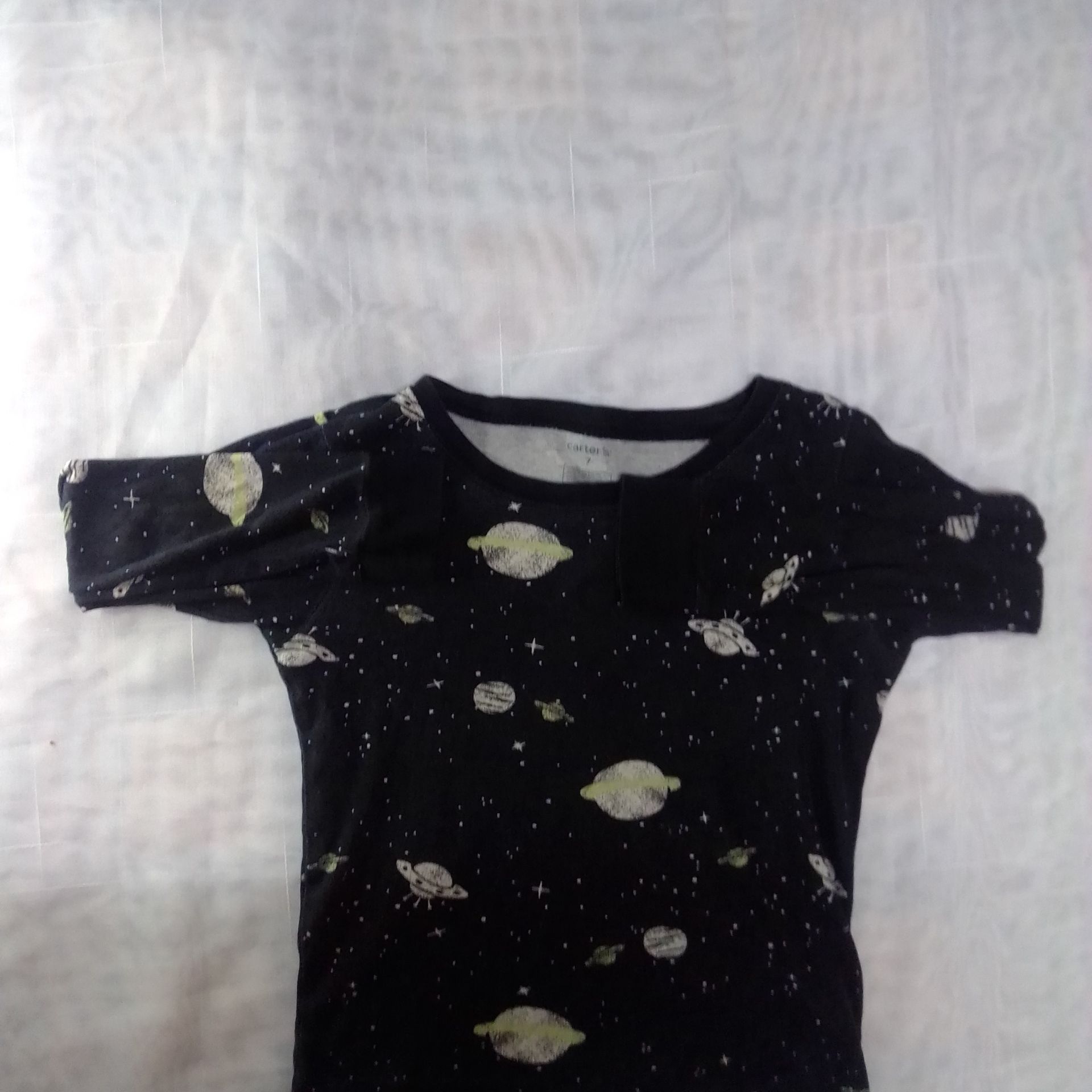 Little Astronaut Galaxy T-shirt - Image 1