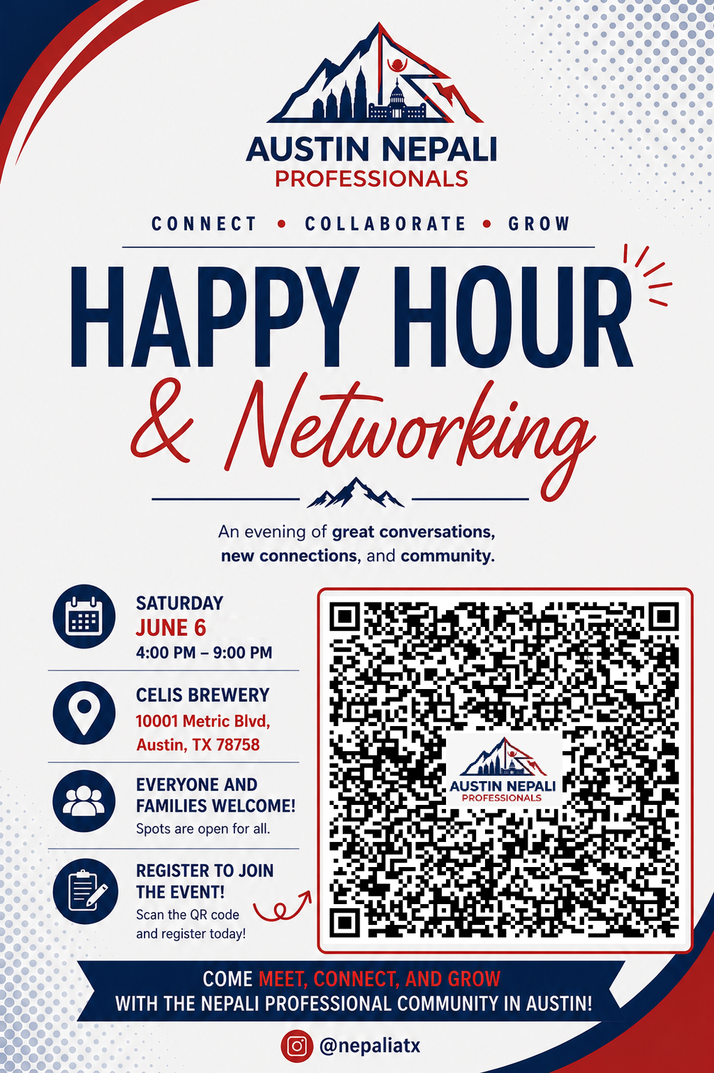 Austin Nepali Professionals Happy Hour & Networking