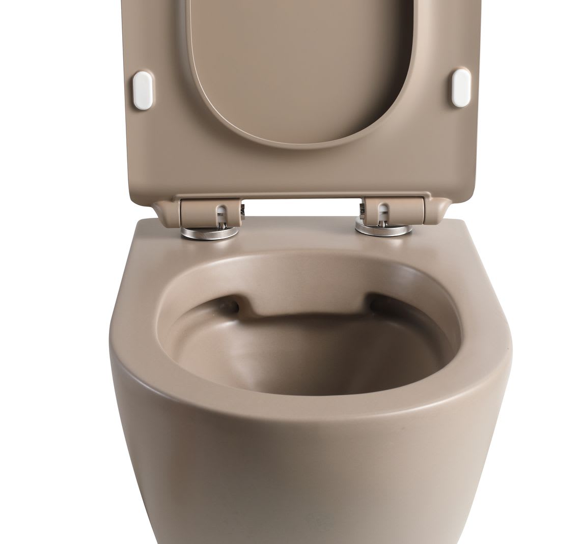 SOME INTERNO MISKA WC WISZĄCA TORNADO 49 Z DESKĄ W/O CAPPUCCINO