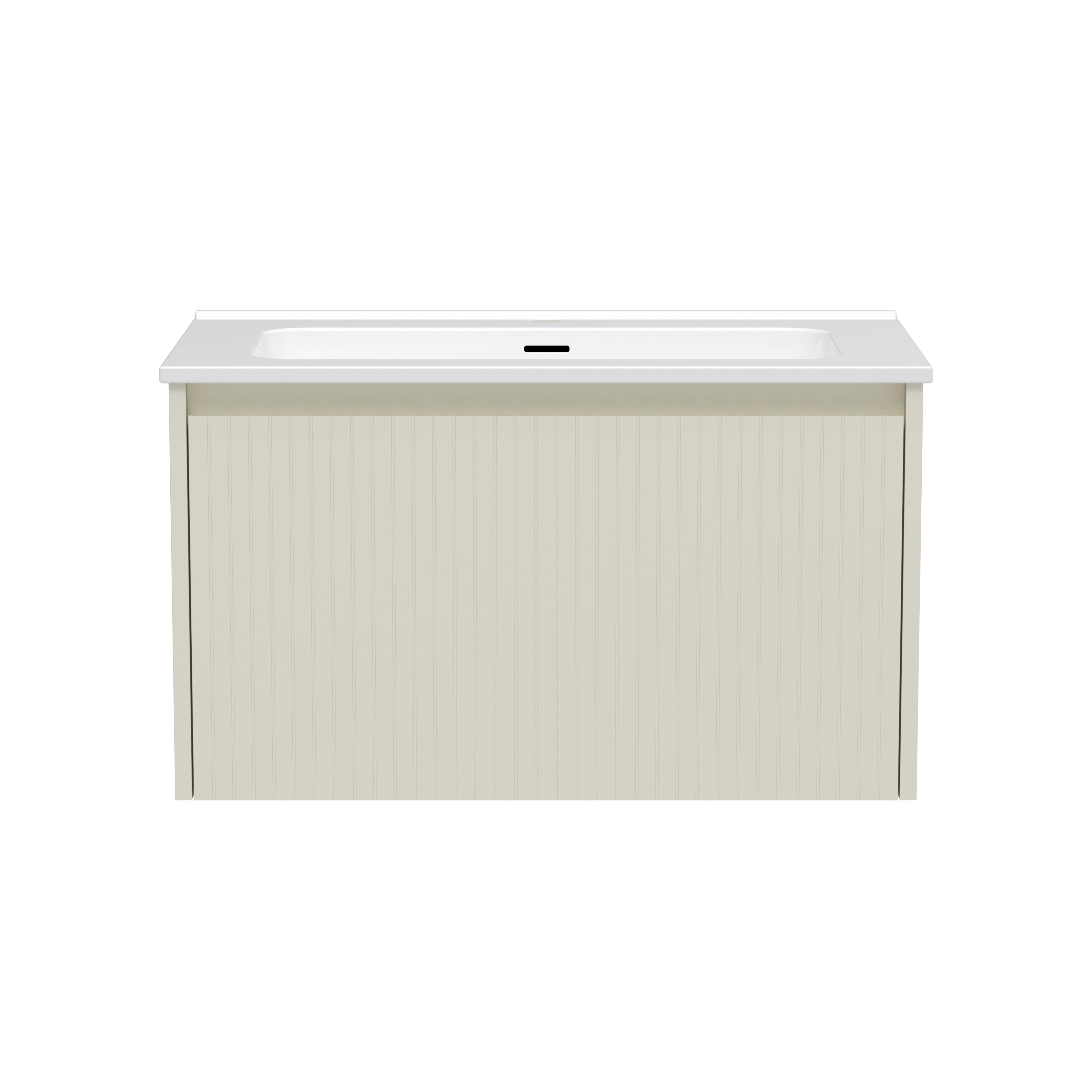 SZAFKA Z UMYWALKĄ SENSE BEIGE 59,2X45,6 CM