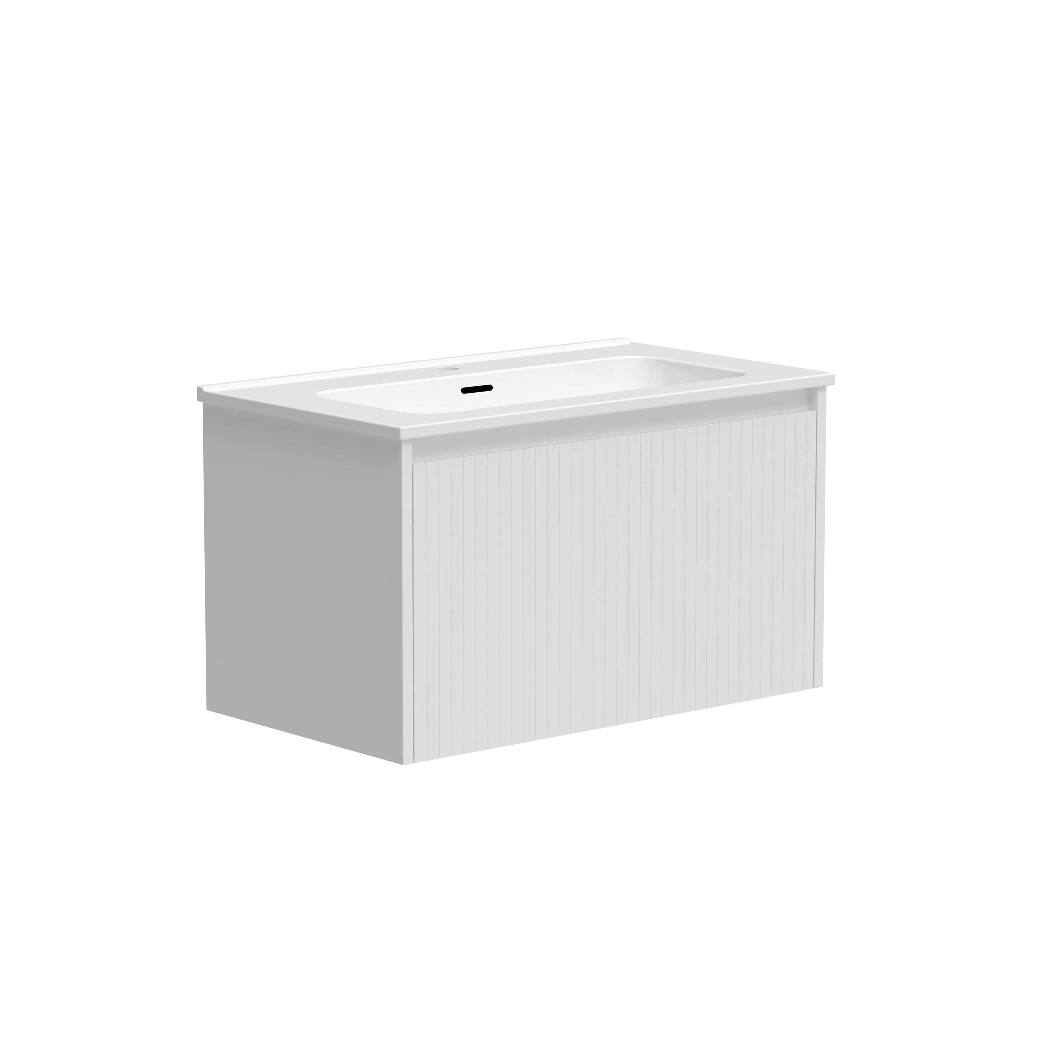 SOME SENSE SZAFKA Z UMYWALKA 80 1S WHITE MATT