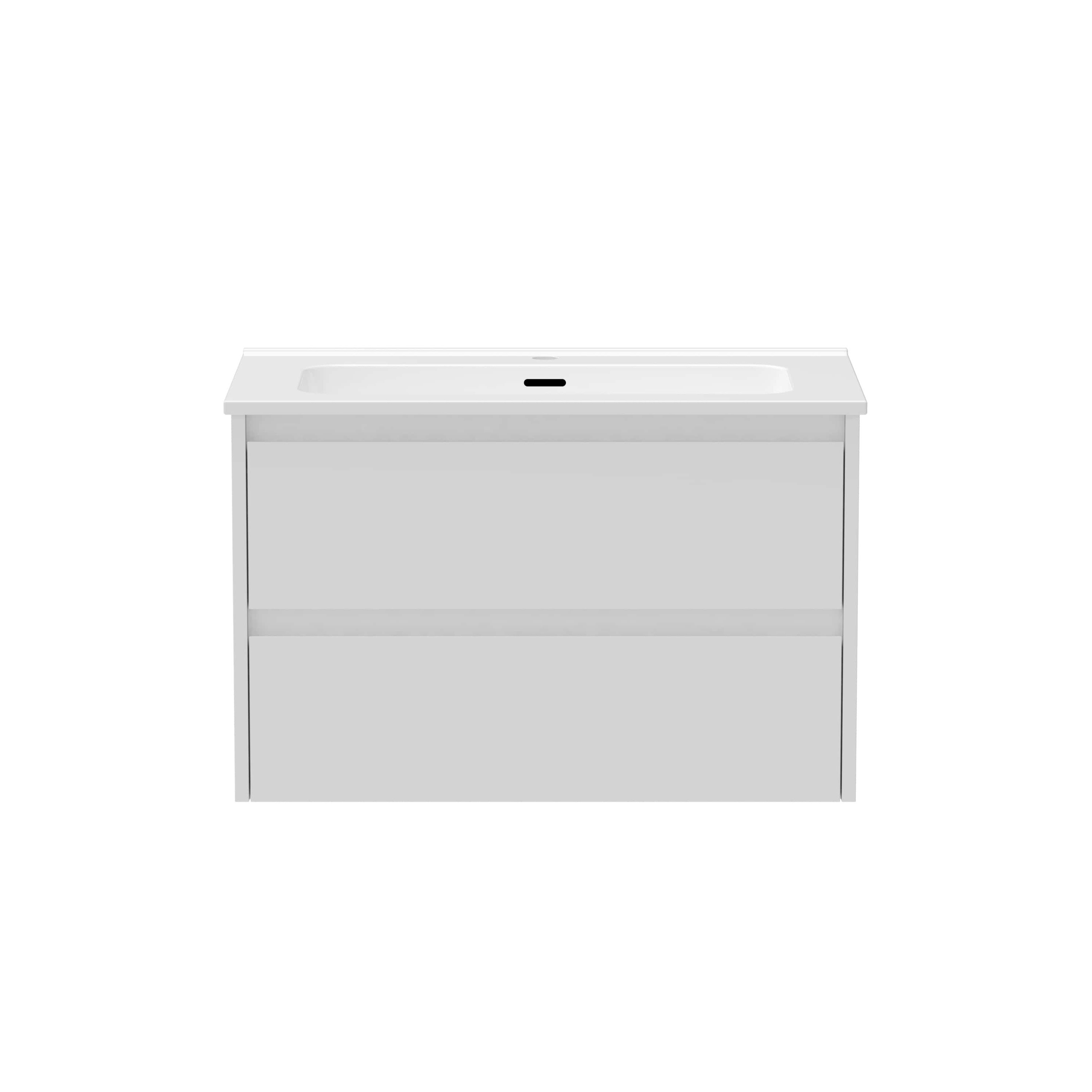 SZAFKA Z UMYWALKĄ BASIC WHITE MATT 59,2X45,6 CM
