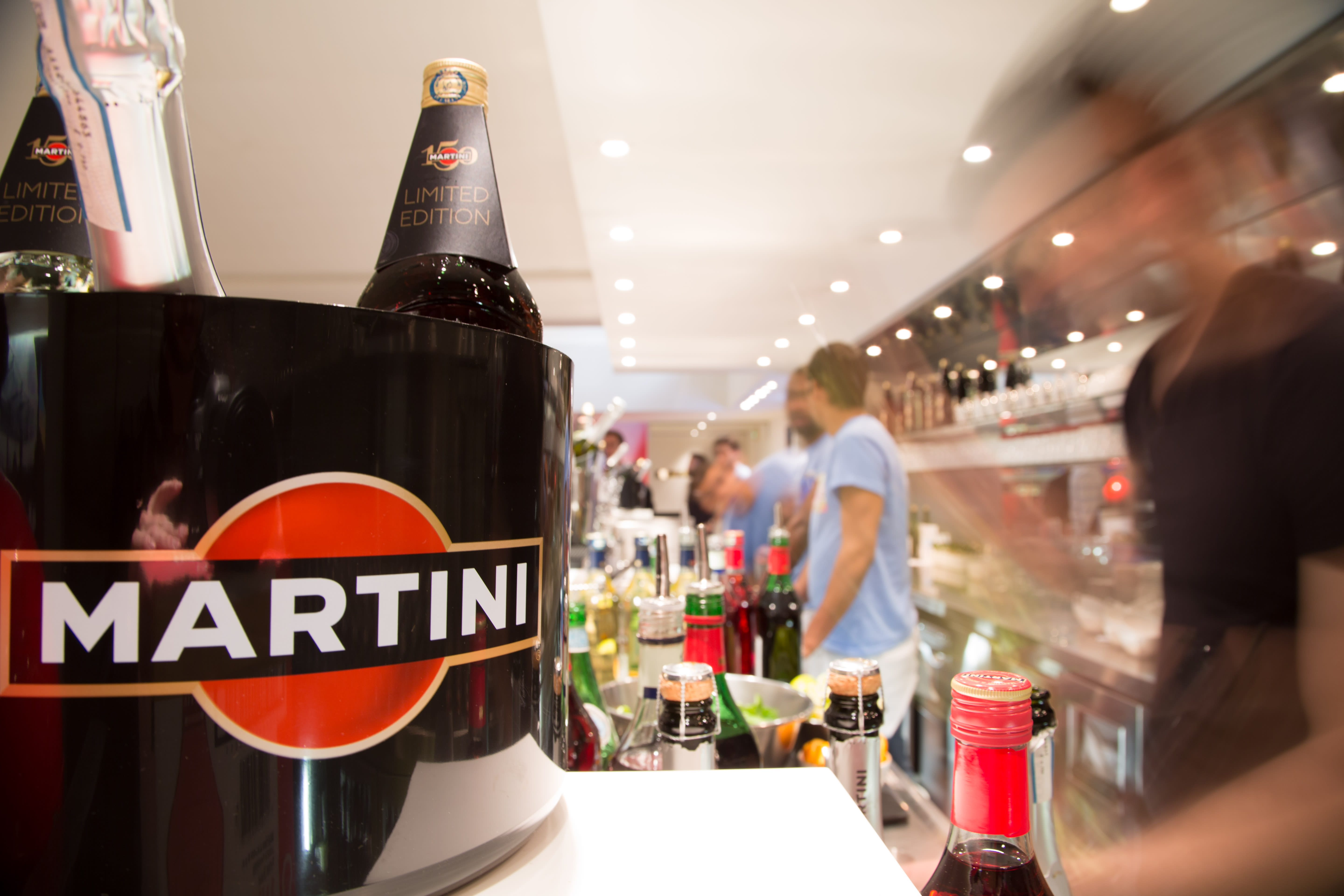 Martini + RedBall Colette bar event