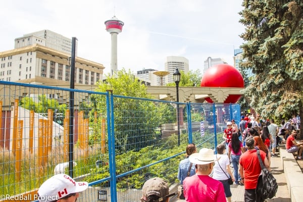 RedBall Calgary – Olympic Plaza