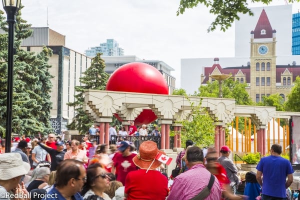 RedBall Calgary – Olympic Plaza