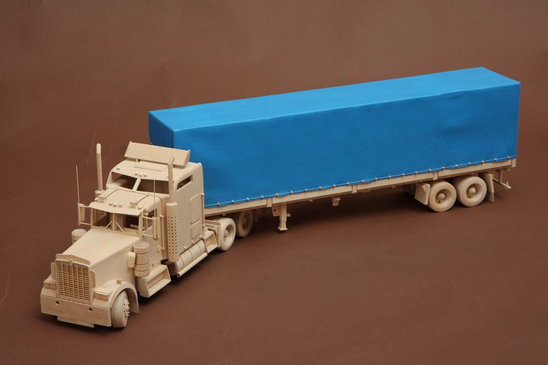 Kenworth W 900 and trailer