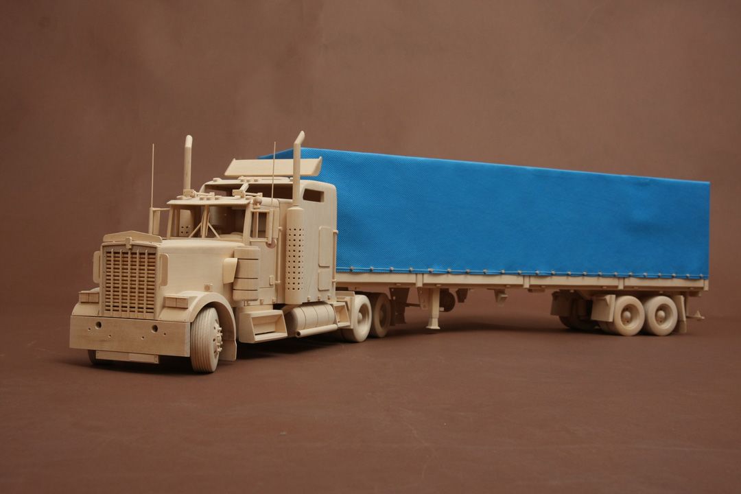 Kenworth W 900 and trailer