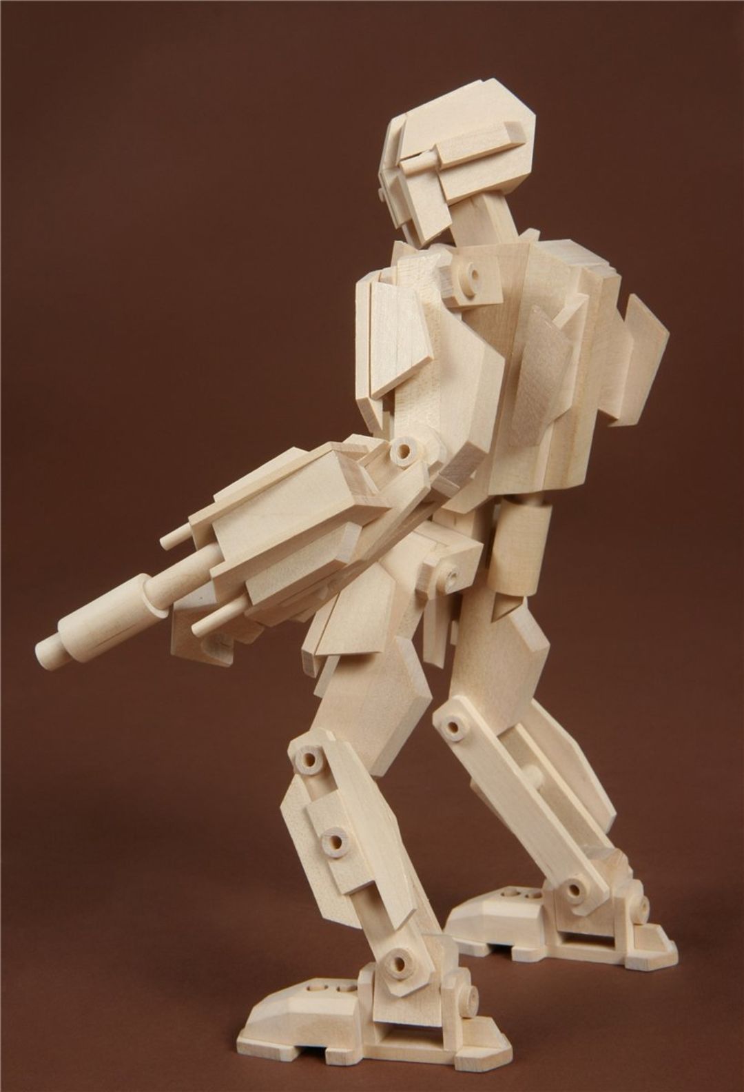 Wooden robots