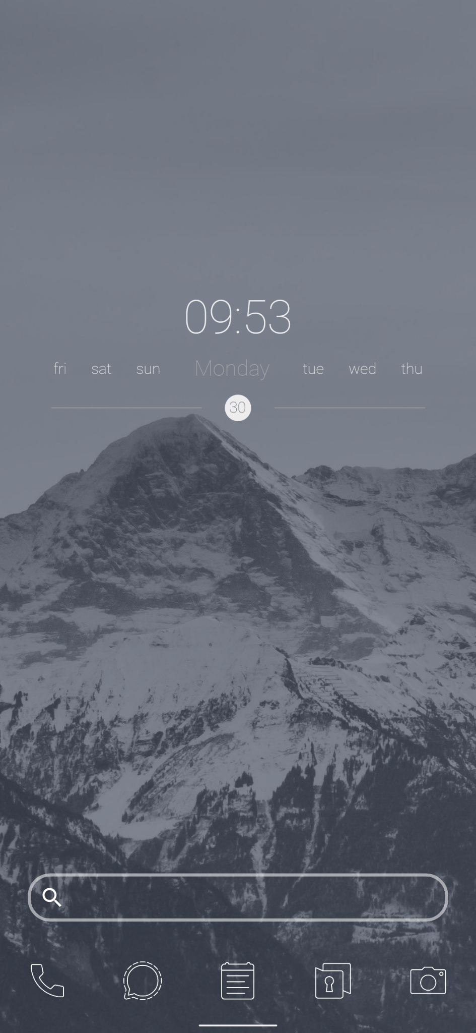 homescreen