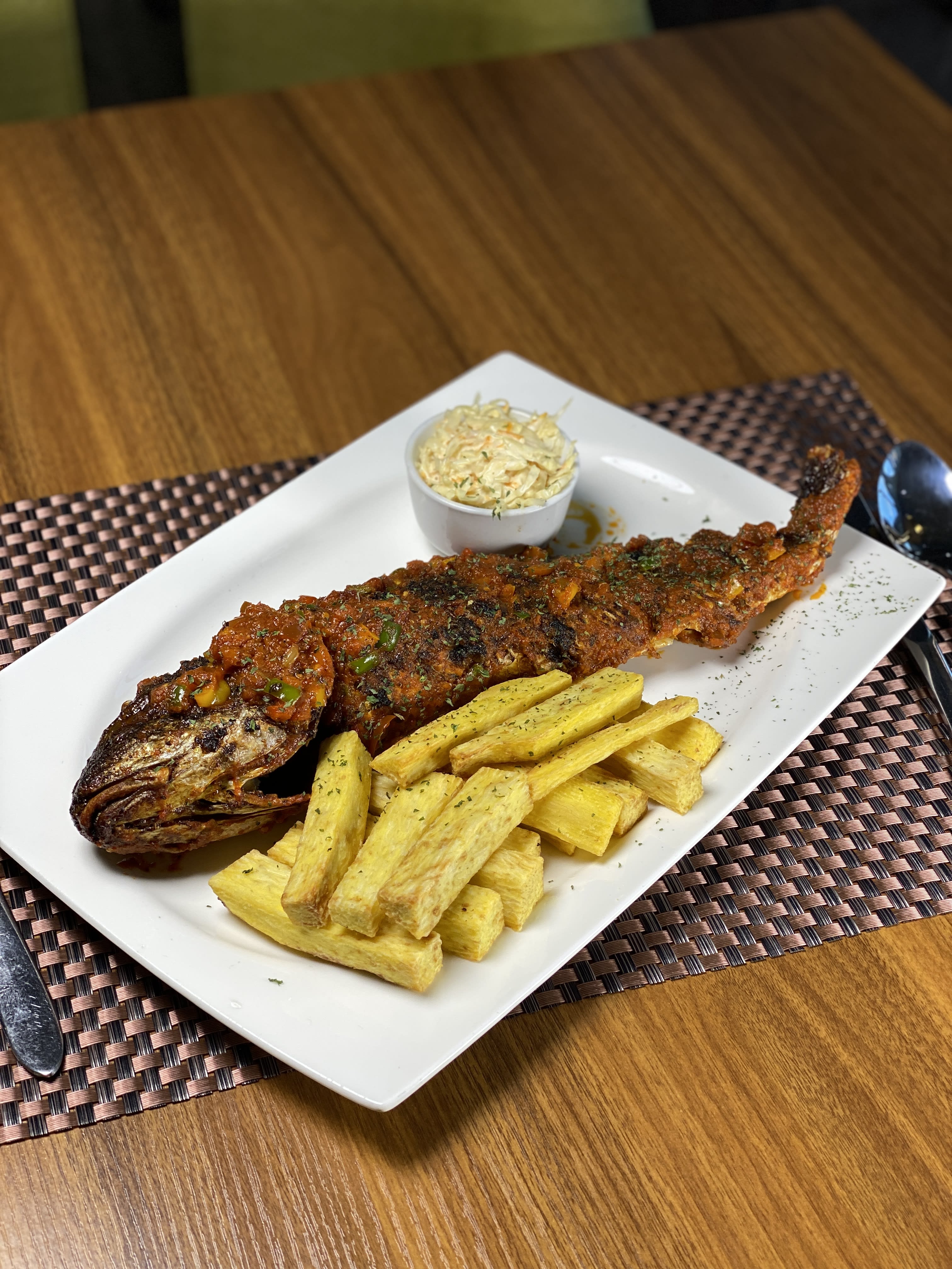 Grilled Croaker
